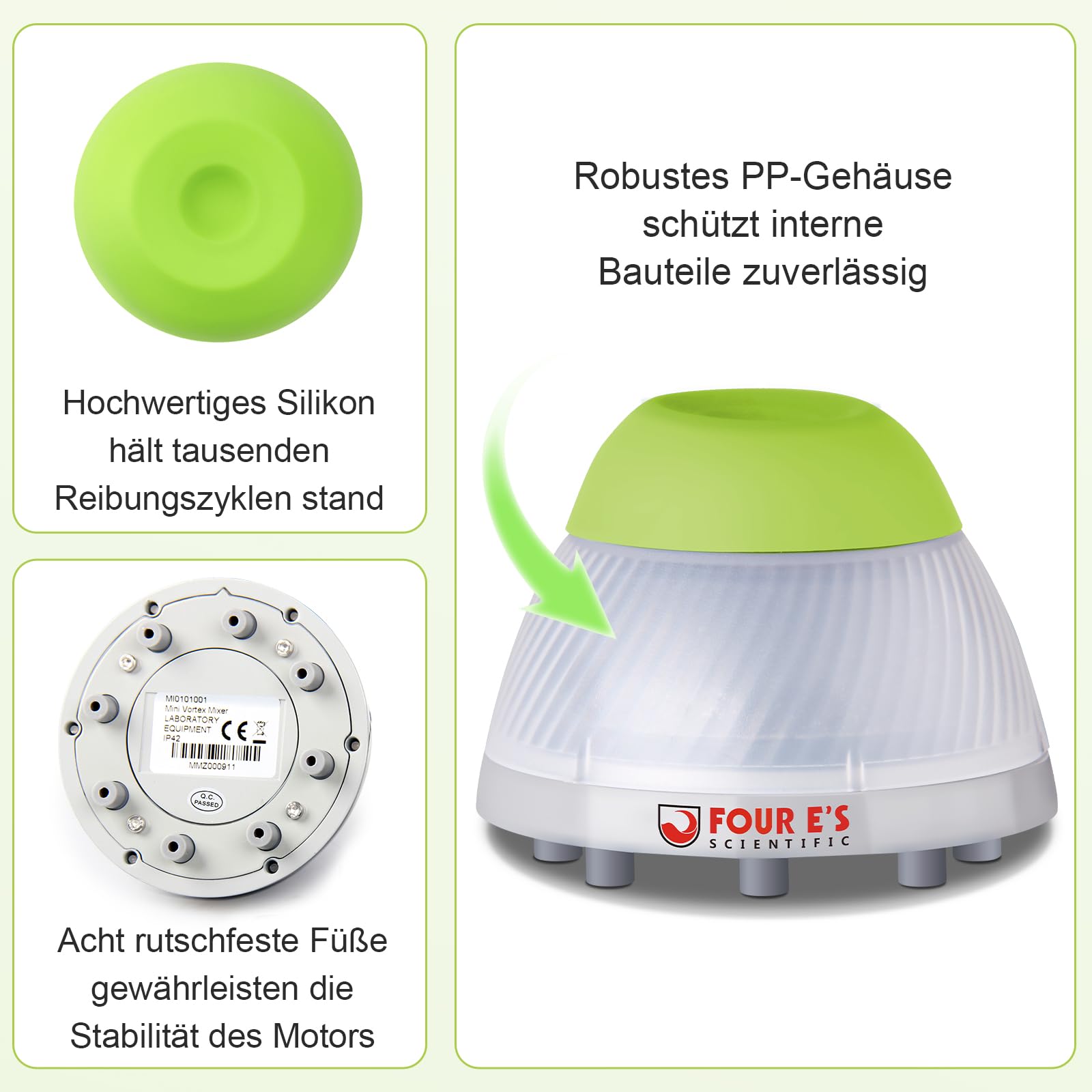 Mezclador Vórtex 5000rpm mini Agitador vVórtex de Velocidad Fija Mezcladores Vorticiales Enchufe EU Órbita 5,5mm vortex mixer paint shaker