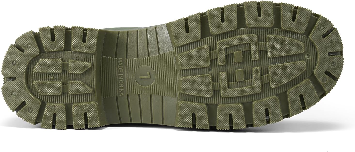 HISEA Women's Ankle Rain Boots, Waterproof Chelsea Garden Boots for Women, Short Fashion Rubber Shoes for Outdoor Farm Work - Image 9