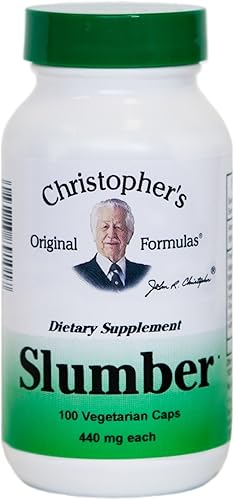 Christopher s Original Formulas Slumber 425 mg 100 cápsulas vegetales
