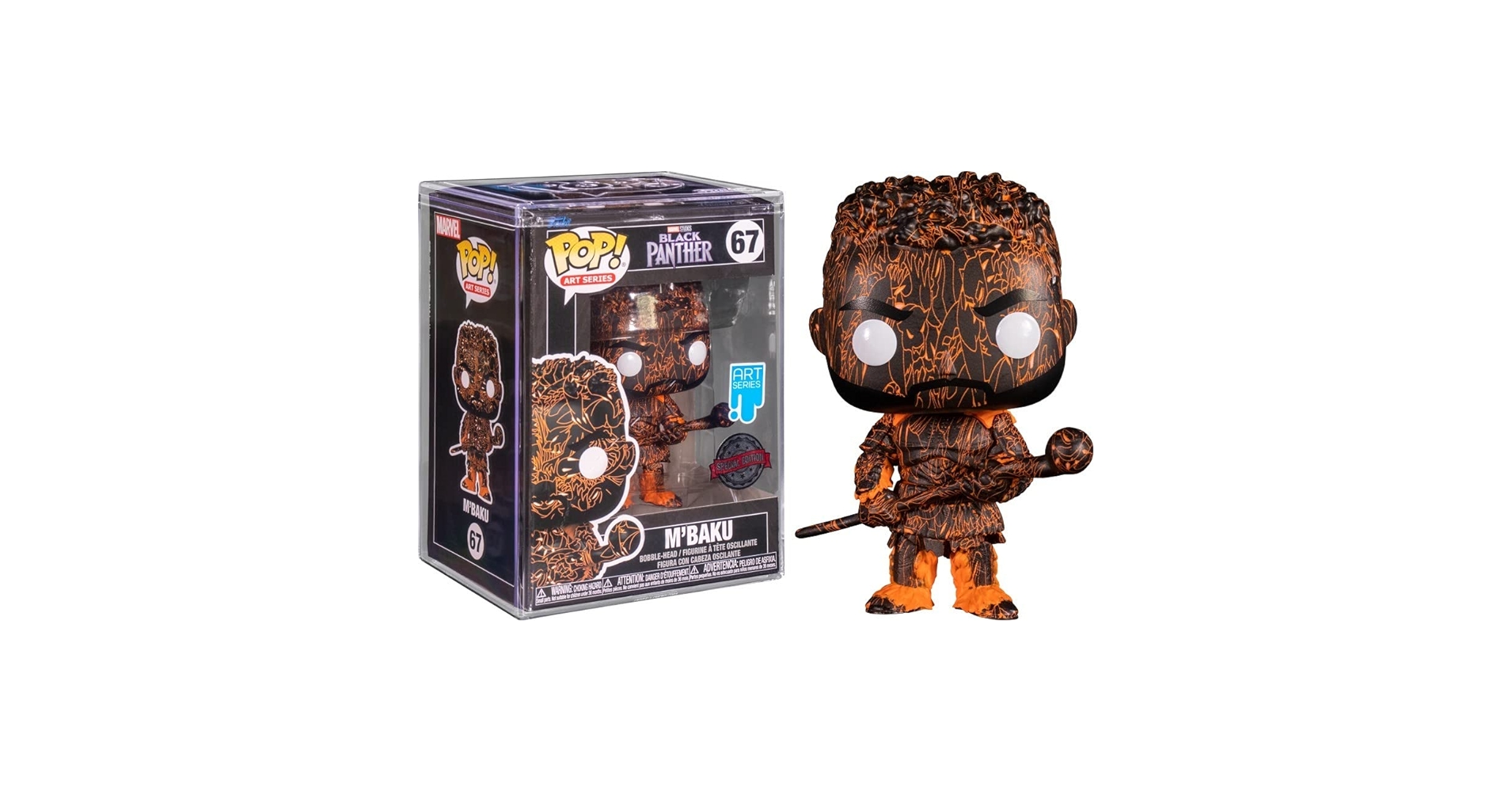 Amazon.com: Funko Black Panther Legacy Pop! Artist Series
