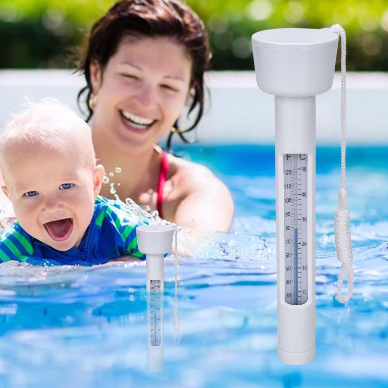 Termometro Galleggiante Da Piscina Facile Da Leggere | Sensore Temperatura Acqua Per Laghetto Per Donne Uomini Proprietari Casa Casa Appartamento Vacanza Palestra Hotel