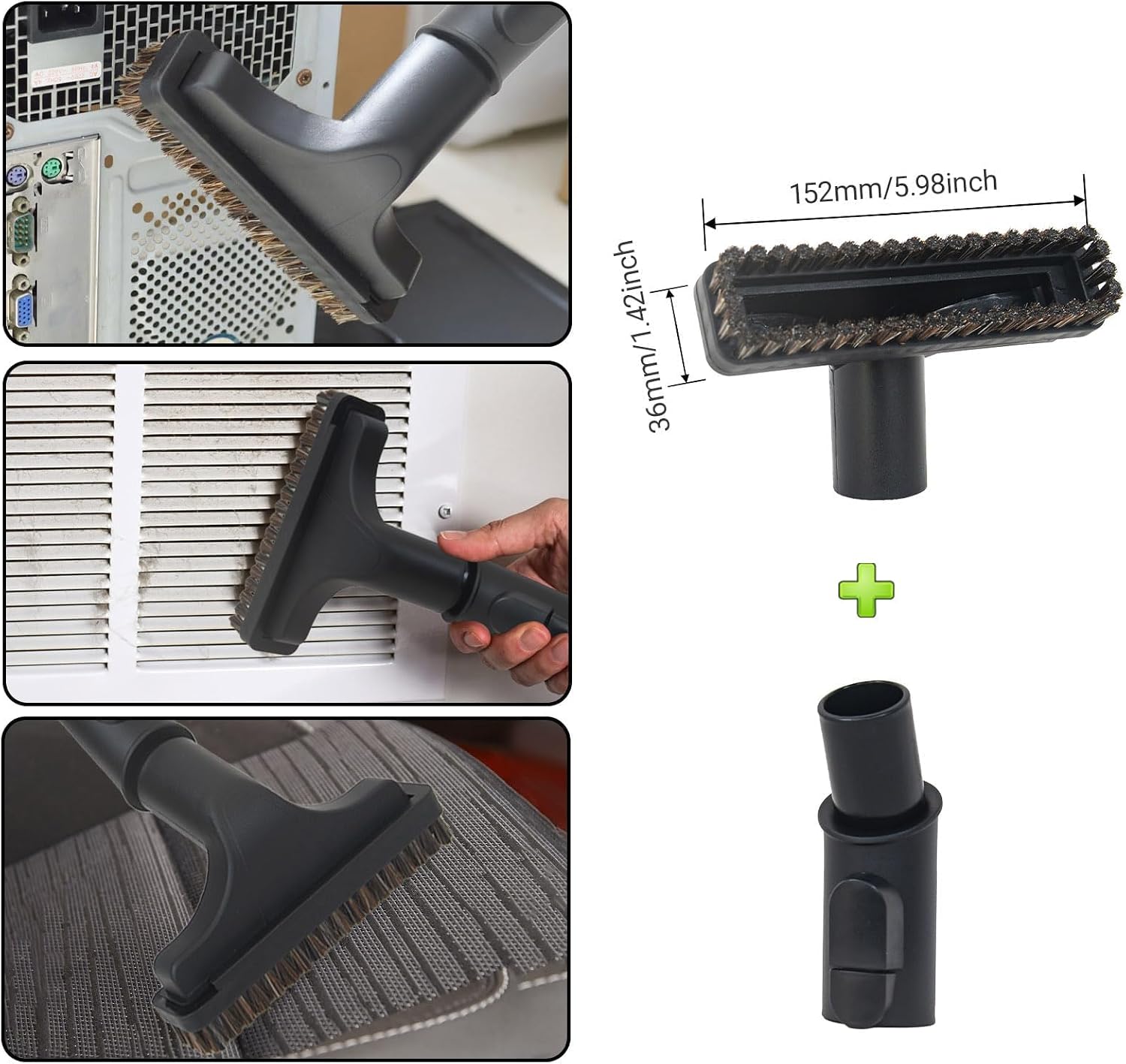 EZ SPARES Vacuum Brush Kit for Miele C1 C2 C3, 5 Pieces image 4