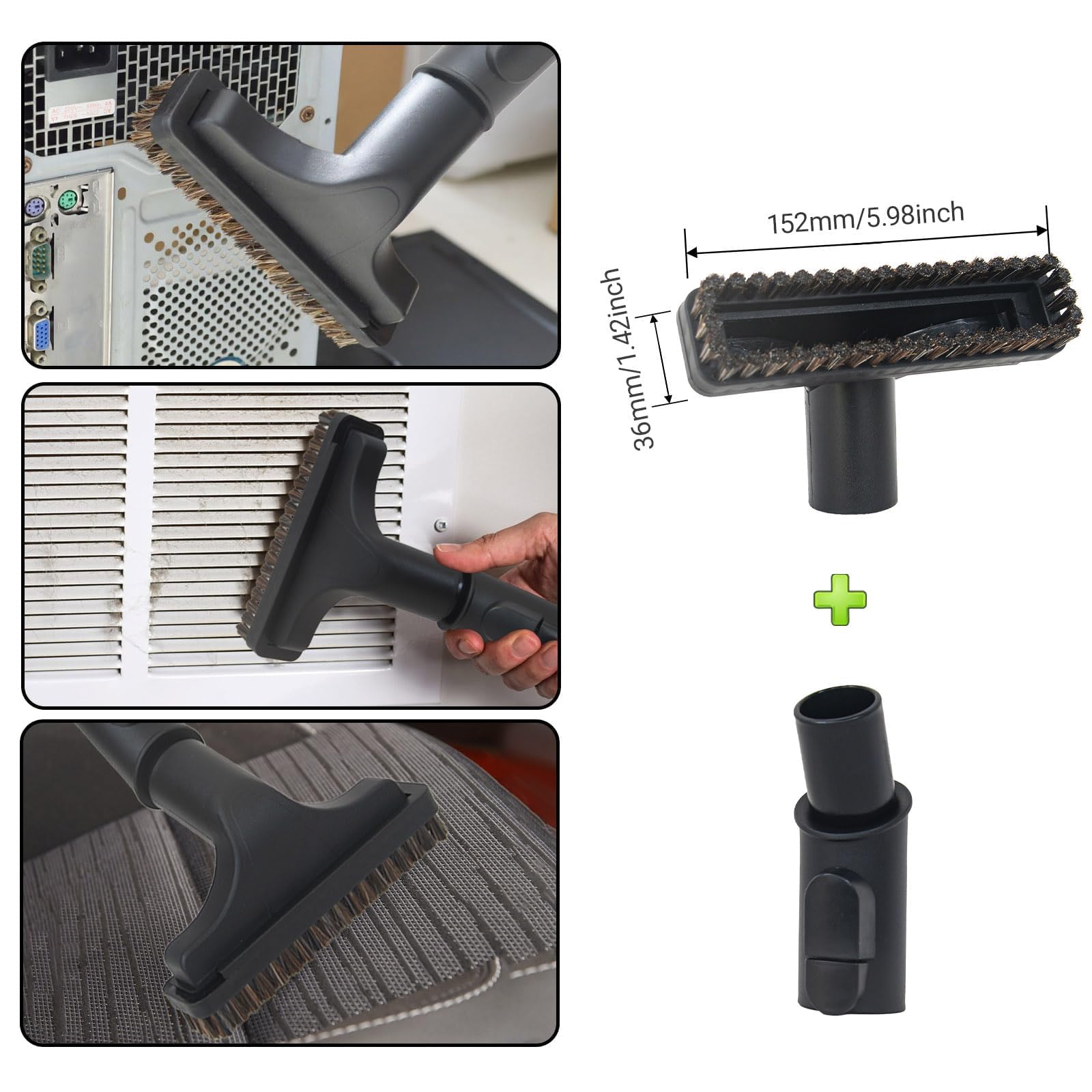Amazon | EZ SPARES 交換用 Mie C1 C2 C3、掃除機ブラシ、馬毛ブラシ