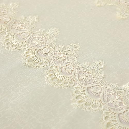 Miniatura 9 de Mantel cuadrado de encaje para verano, otoño, decoración de flores, mantel de macramé para comedor, fiesta de cocina, al aire libre, cena de