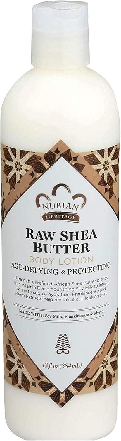 Nubian Heritage Lotion Raw Shea & Myrrh 13 Fz