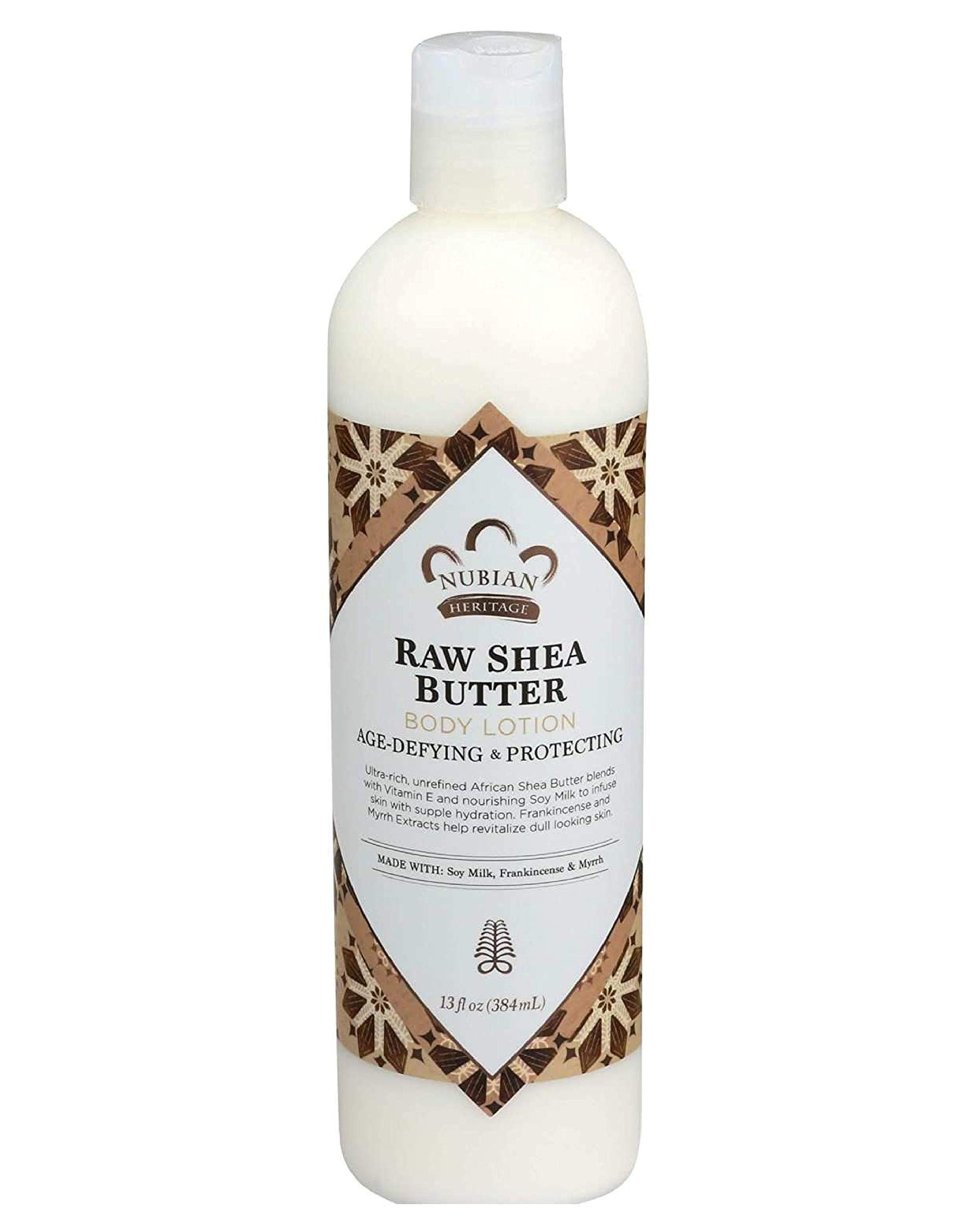 Nubian Heritage Lotion Raw Shea & Myrrh 13 Fz