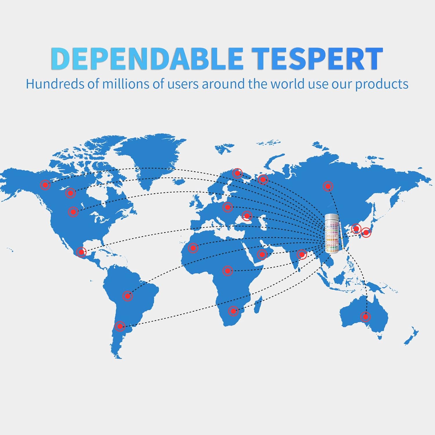 Buy Water Testing Kits for Drinking Water 125 Strips 16 in 1 Well and