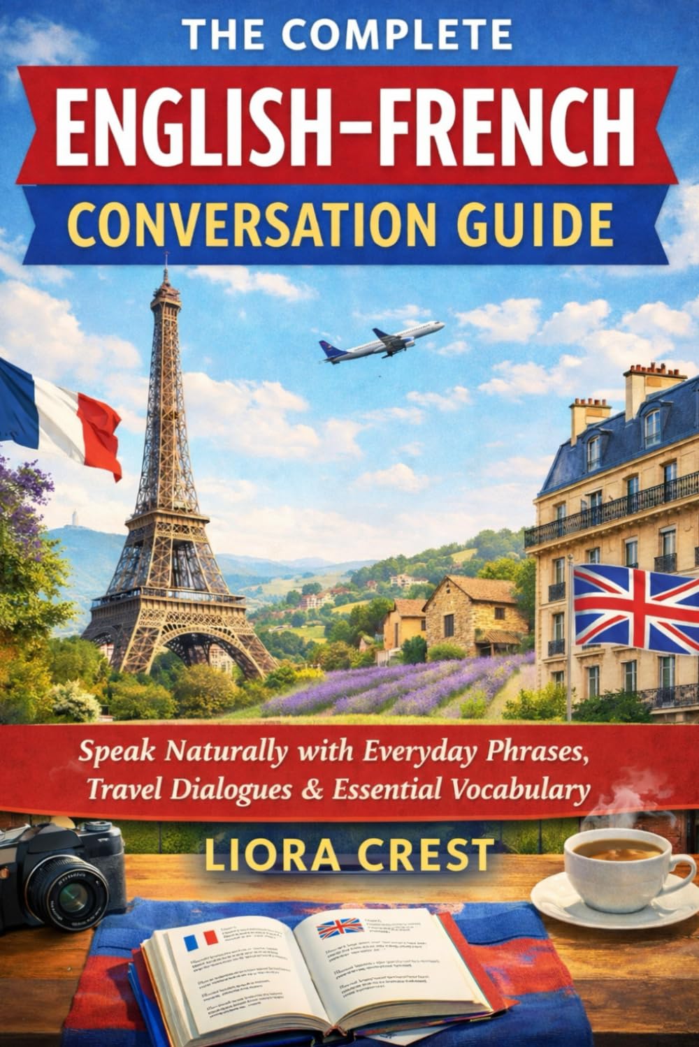 The Complete English–French Conversation Guide: Speak Naturally with Everyday Phrases, Travel Dialogues & Essential Vocabulary