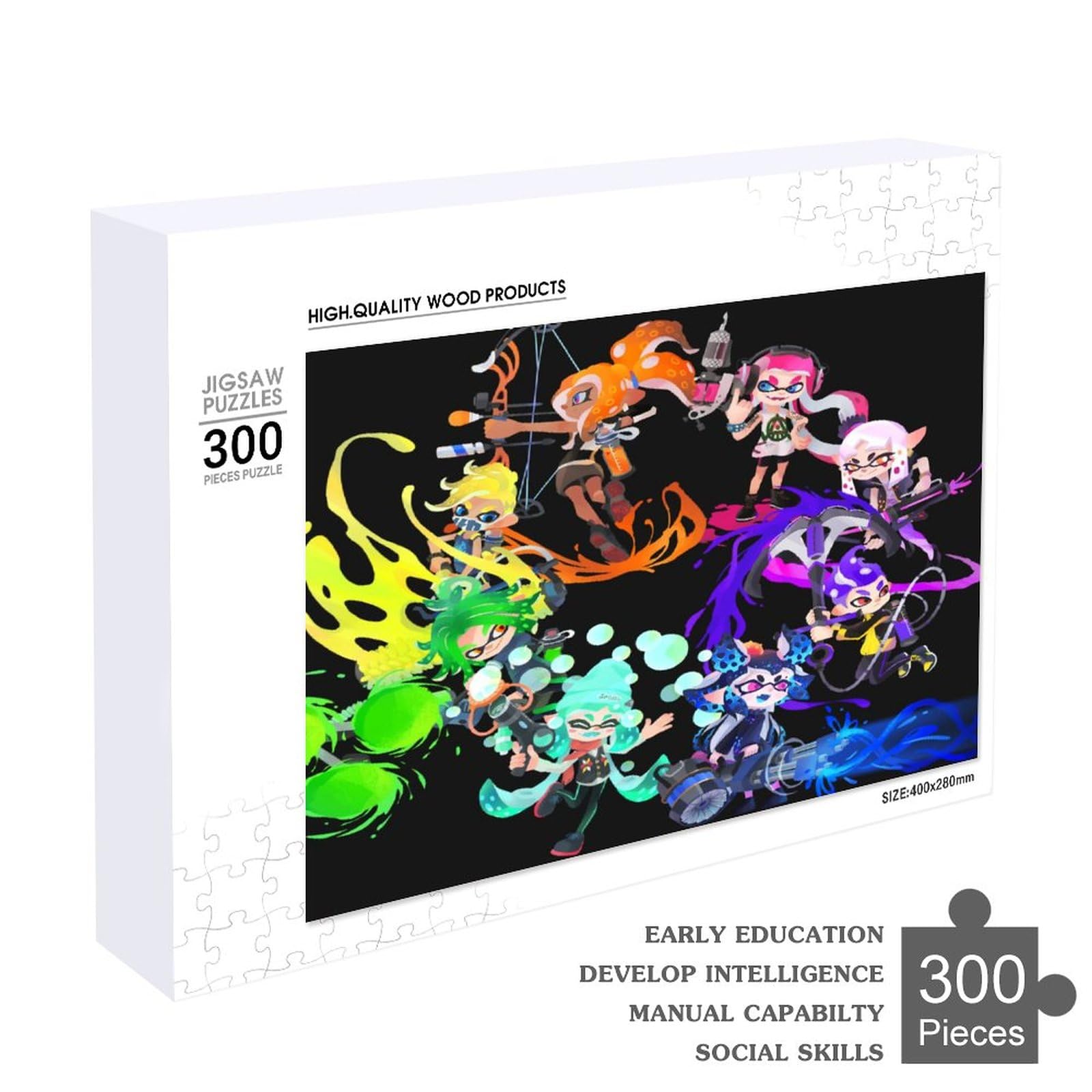 Amazon.co.jp: スプラトゥーン3 Splatoon 3ジグソーパズル 友達への