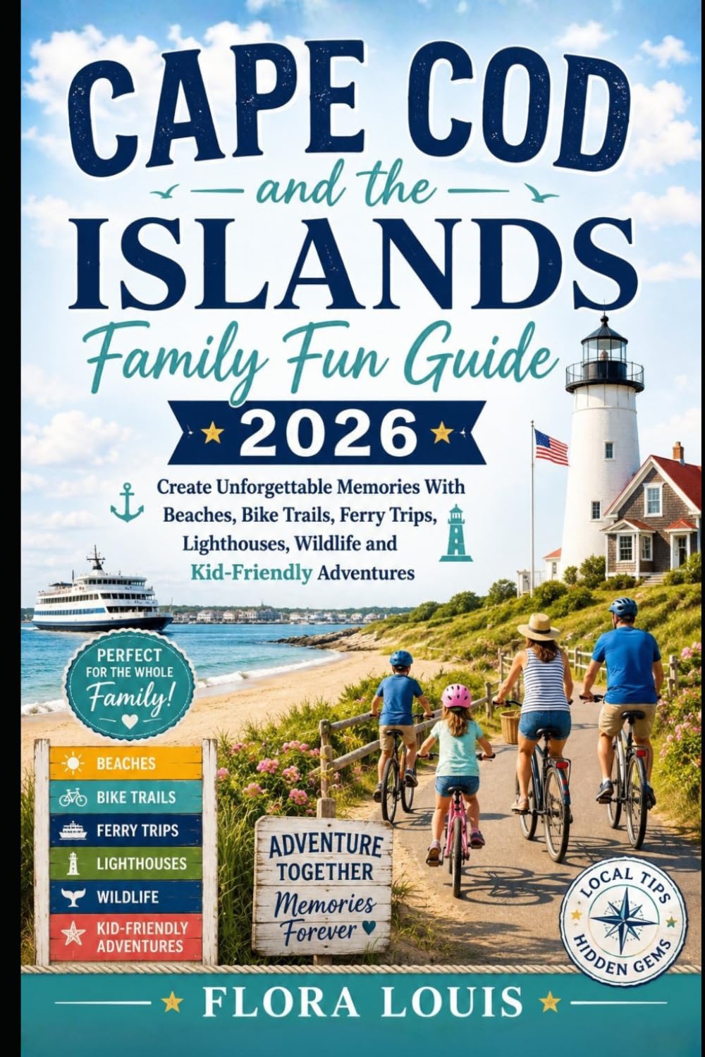 Cape Cod and the Islands Family Fun Guide 2026: Create Unforgettable Memories With Beaches, Bike Trails, Ferry Trips, Lighthouses, Wildlife and Kid-Friendly Adventures