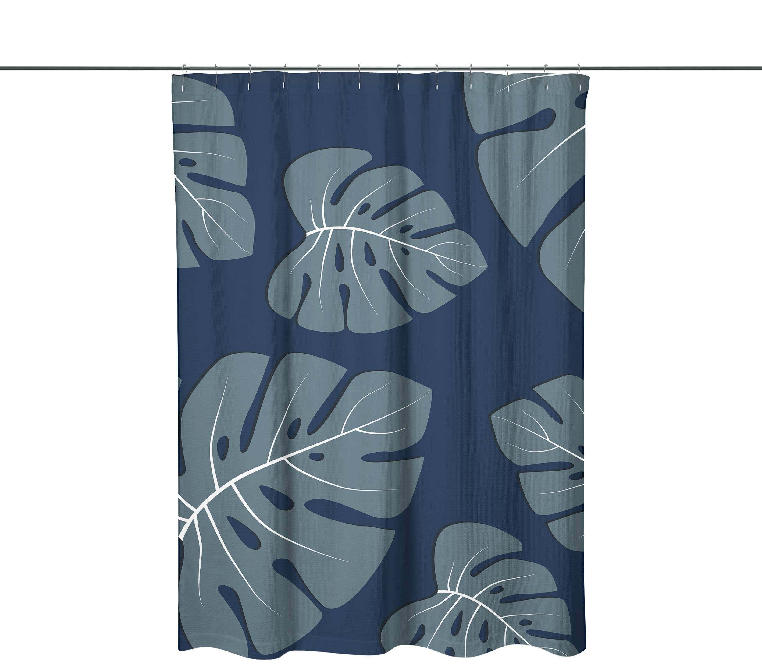 Bonamaison Shower Curtain, Polyester, Multicolor, 150x200