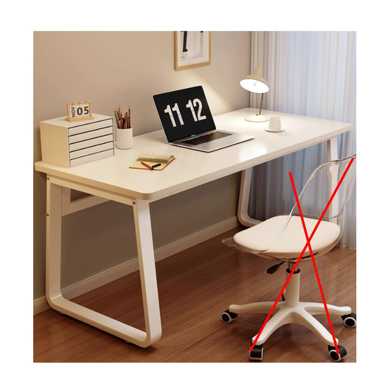 Poste de travail multifonctionnel table compacte pour étudier et jouer