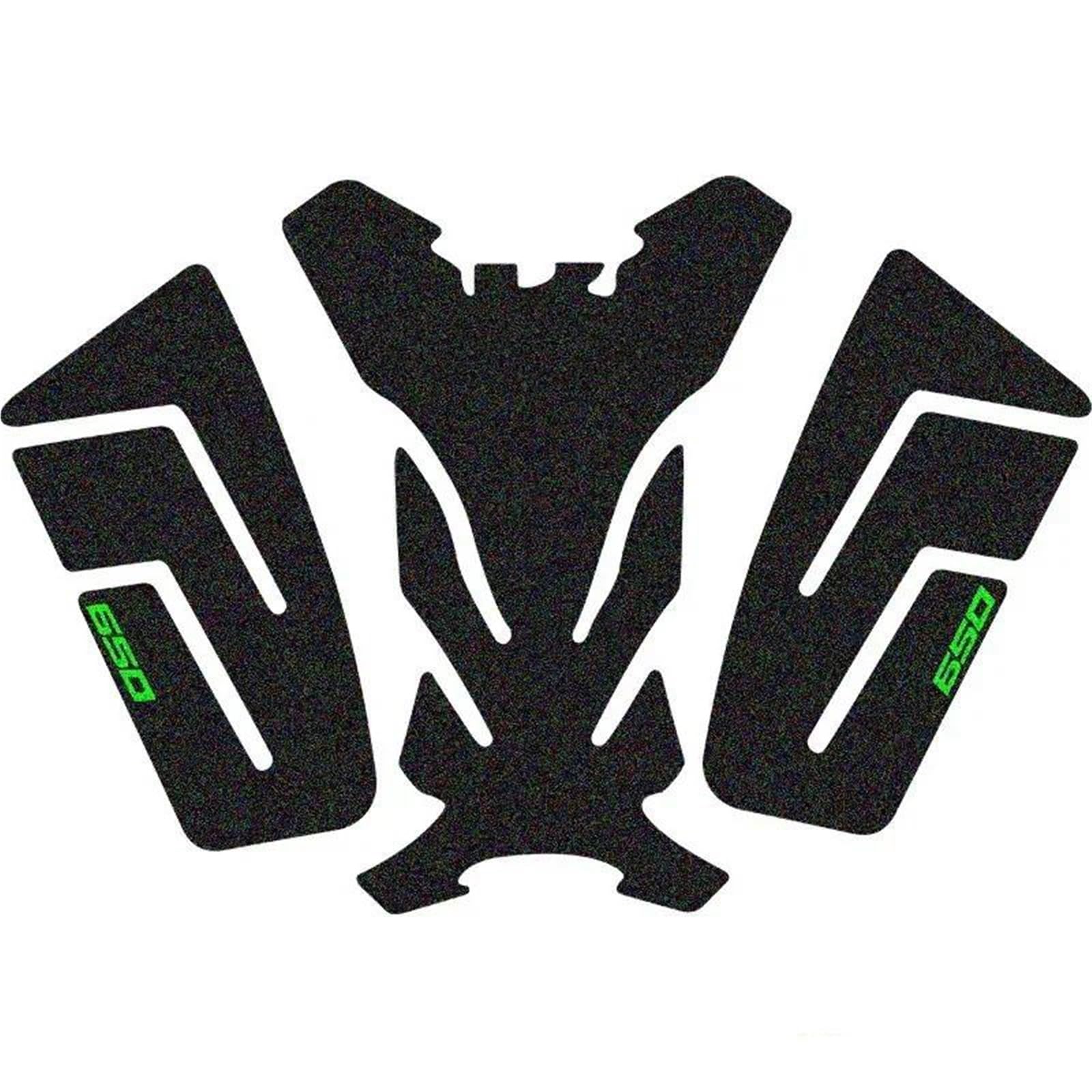 Fuel Tank Side Sticker Motorcycle Anti-Slip Fuel Tank Pads Protector Side Traction for Kawasaki for Versys for X300 650