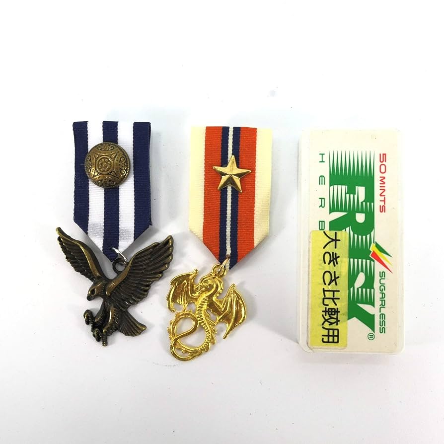 勲章 各種セット バッジ ミリタリー 勲章 赤 紺 茶色 スター ch14 勲章バッジ