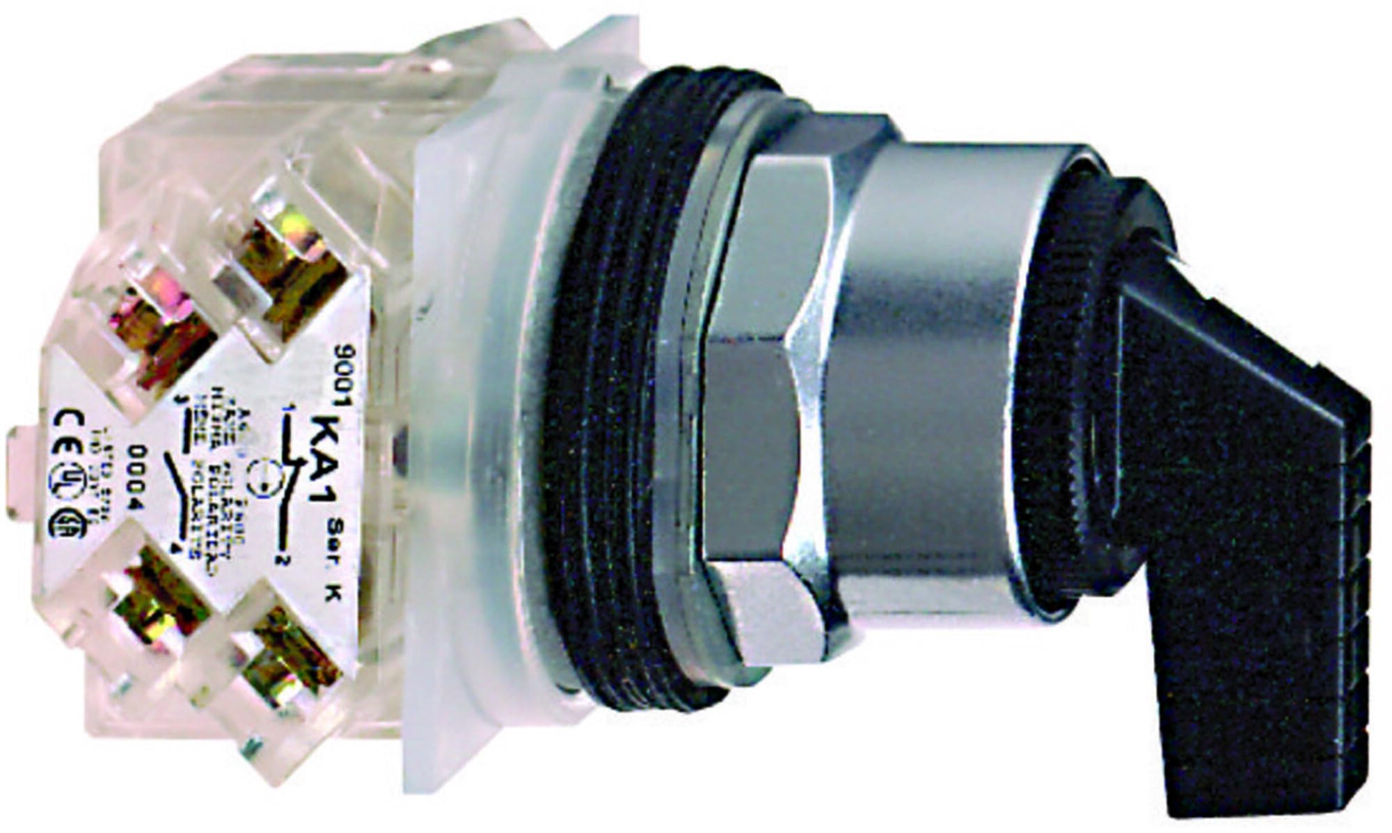 SCHNEIDER ELECTRIC 9001KS88FB Selector Switch,30mm,4 Position