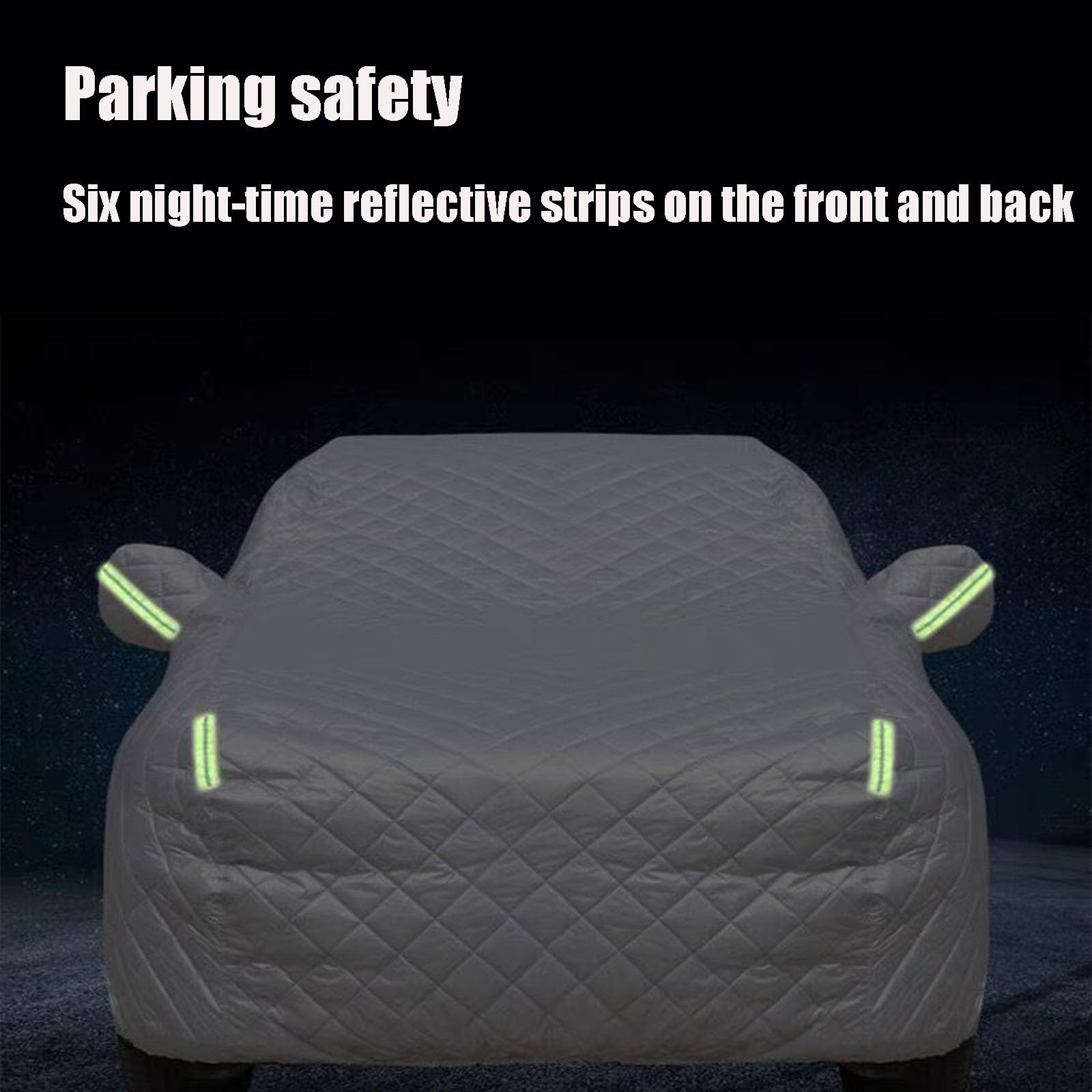 Funda Coche Exterior Antigranizo para Ford Ranger Doppia Cabina XLT 2023-,Impermeable Cubierta de Coche,Todo Clima Cubierta Completa para Automóvil