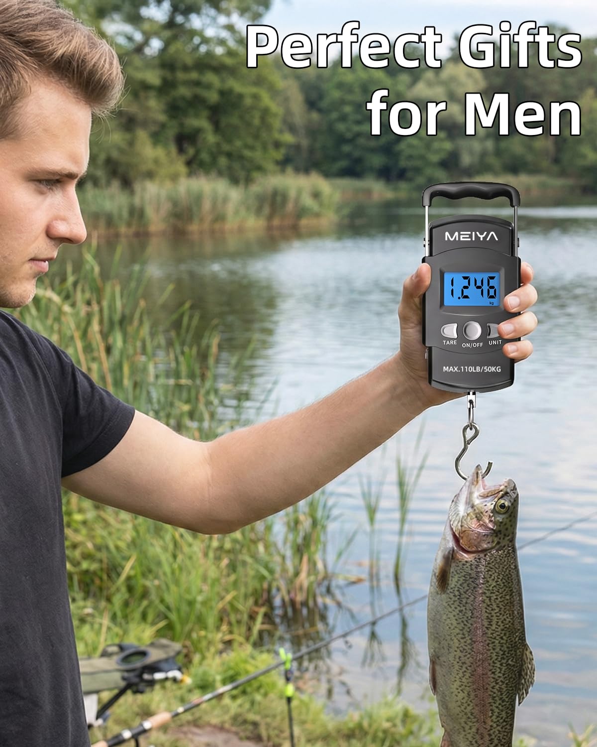 Digital Fish Scale - 110lb, Travel Luggage Scale -7