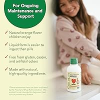 Vista 6 de Calcio/Magnesio líquido de Child Life, sabor natural a naranja, botella de plástico de 16 fl -, LCM2, 16 onza, Default, 1, 1