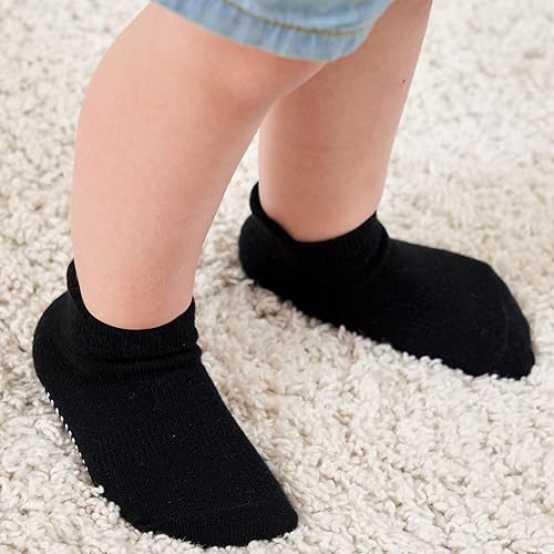 Miniatura 6 de Zaples - Calcetines altos hasta el tobillo para bebé con base antideslizante, unisex