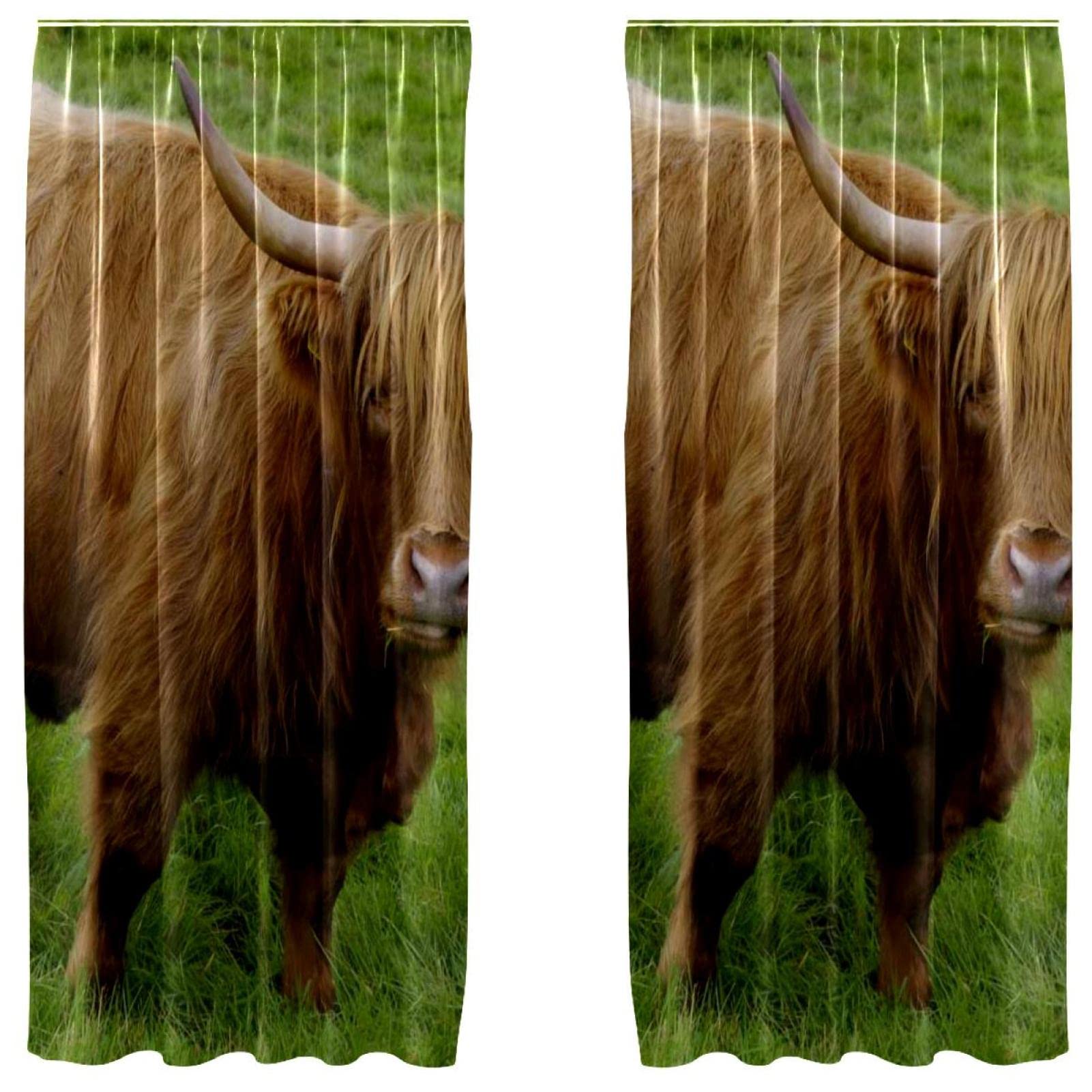 Rancho herbívoro ganado en paneles decorativos de alta densidad 55 x 84 para salones selectos