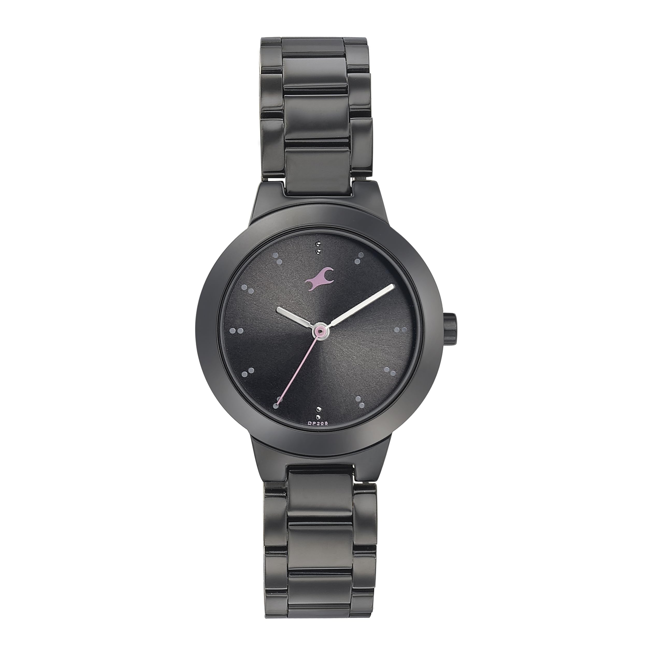 Fastrack Pulse Quartz Analog Black Dial Stainless Steel Strap Watch for Girls-6150NM01 (B0CH8F2KJ2) Amazon Price History, Amazon Price Tracker