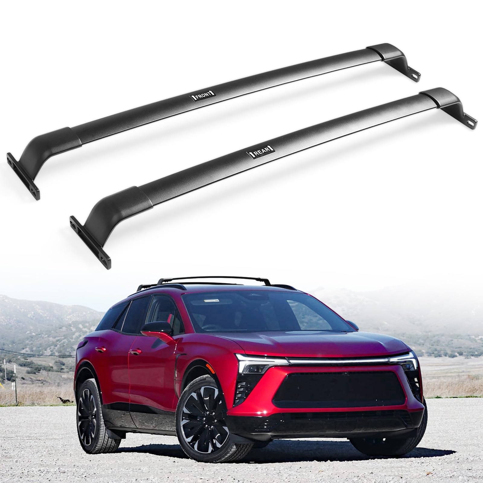 All-Aluminum Roof Rack Cross Bars Fit for 2019-2026 Chevy Blazer