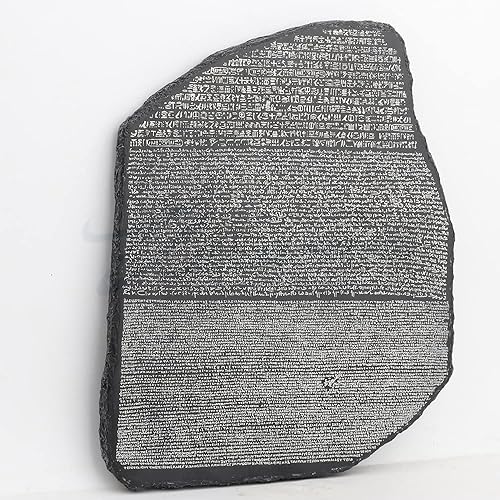 Veronese Design WU75482AA Placa de pared de resina egipcia de piedra rosetta de 10 5/8 pulgadas