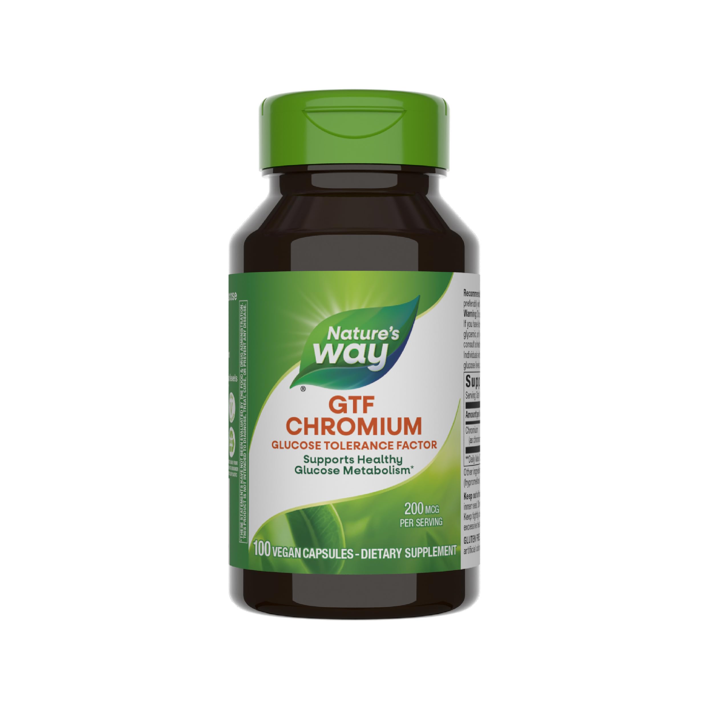 Nature's Way Gtf Chromium Insulin Function Polynicotinate
