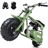 HOVER HEART Mini Bike, Gas Dirt Bike, Minibike, Hoverheart Gas Powered Mini Bikes for Adults, 99cc-4 Stroke Pit Bikes with Led, Dirtbike Motorcycle Max Load 200 Lbs