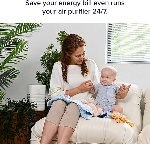 Miniatura 10 de LEVOIT AHAM VERIFIDE - Purificador de aire para dormitorio del hogar, filtro de ambientadores, limpiador de habitaciones pequeñas con esponja de