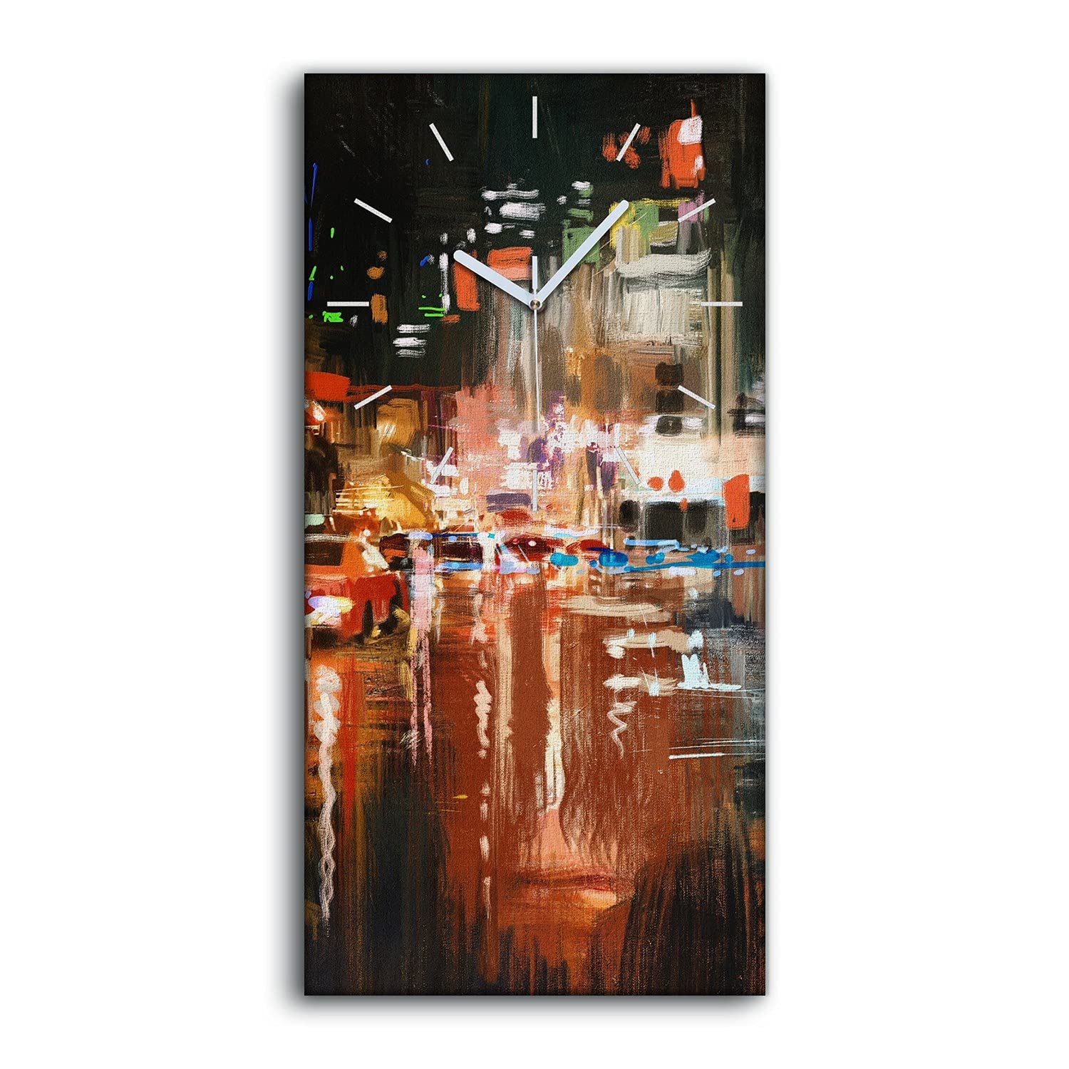 Horloge de Salon Silencieuse 30x60cm pour Ambiance Chambre Moderne