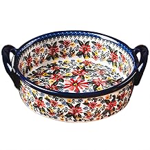 Baking Dishes For Oven, 1 Quart Round Casserole Dishes For Oven-chrysanthemum-round 950ml