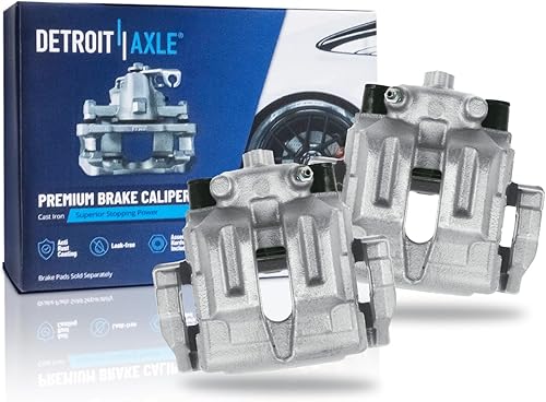 Miniatura 139 de Detroit Axle - Pinza de freno delantera derecha con soporte de repuesto para Chevrolet Equinox Captiva Sport Pontiac Torrent Saturn Vue Suzuki XL-7