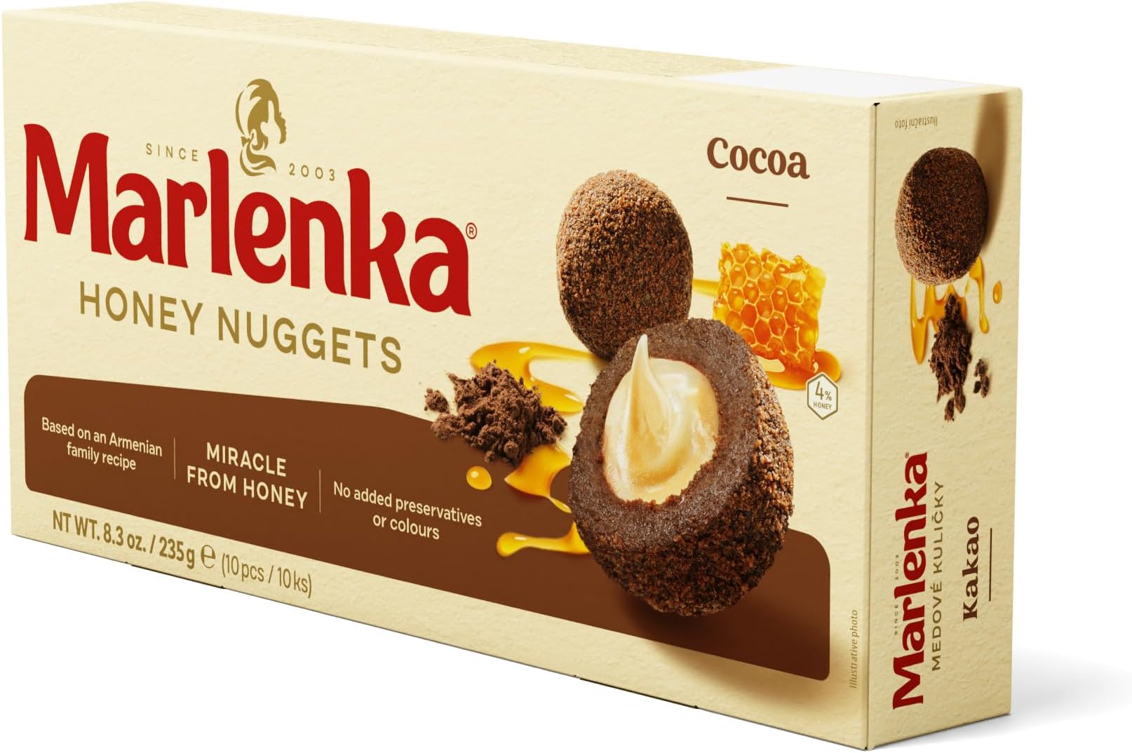 Honey Cocoa Nuggets- 10 per box