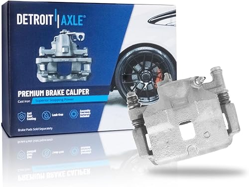 Miniatura 26 de Detroit Axle - Pinza de freno delantera derecha con soporte de repuesto para Chevrolet Equinox Captiva Sport Pontiac Torrent Saturn Vue Suzuki XL-7