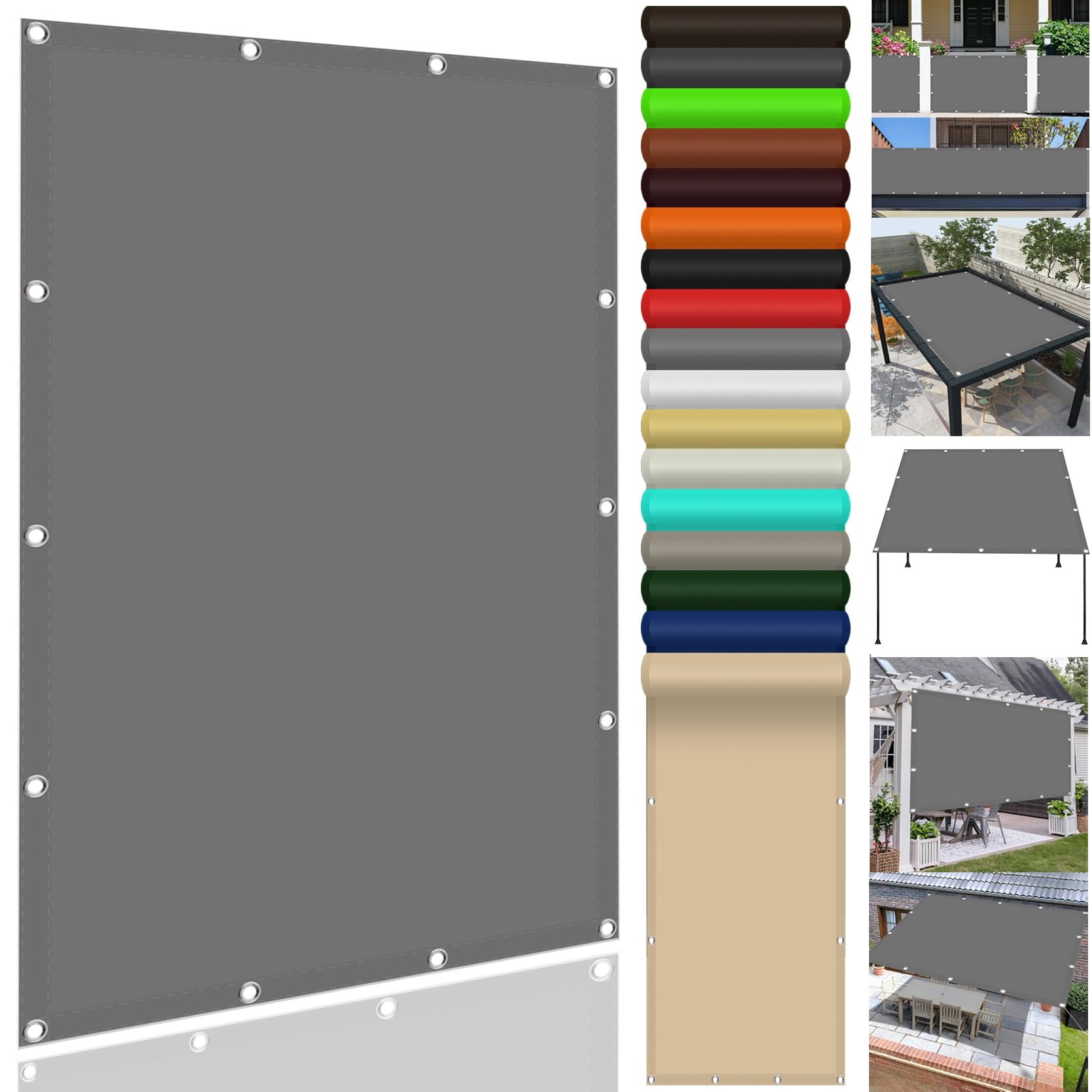 Voile d'ombrage pour terrasse et jardin : créez votre salon d'été