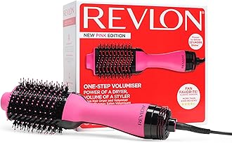 Hair Tools Salon One-Step Hair Dryer and Volumiser - New Pink Edition (One-Step, Ionic and Ceramic Technology, Medium to Long Hair) RVDR5222PUK