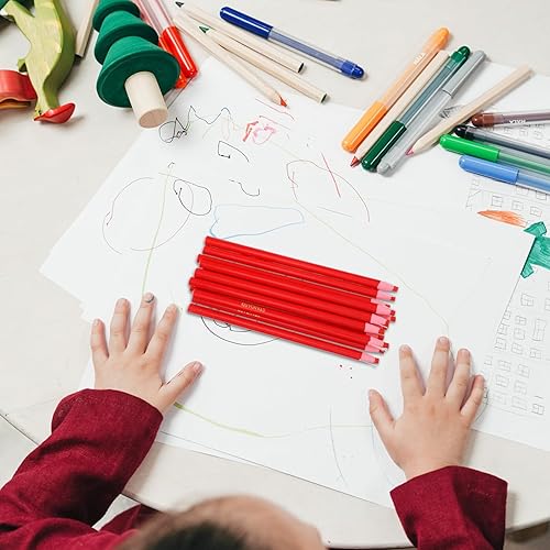 Miniatura 2 de Gatuida 12pcs Peel-off China Marcador Peel-off Grasa Lápiz Peel-off Marcador