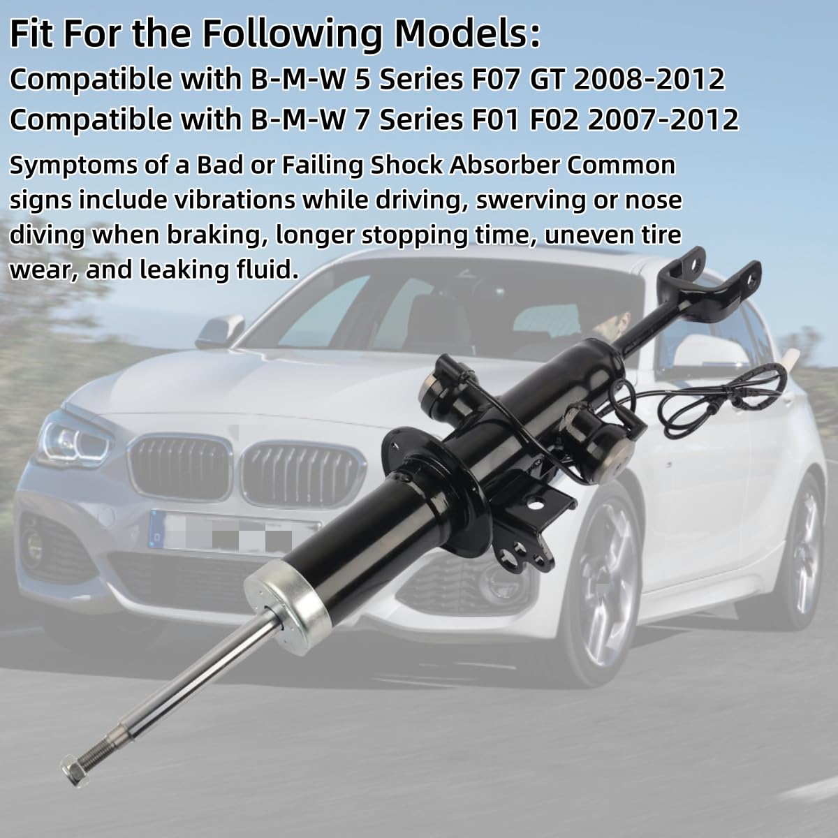 Amazon.com: Vahaha Air Suspension Strut w/EDC Replacement for BMW 