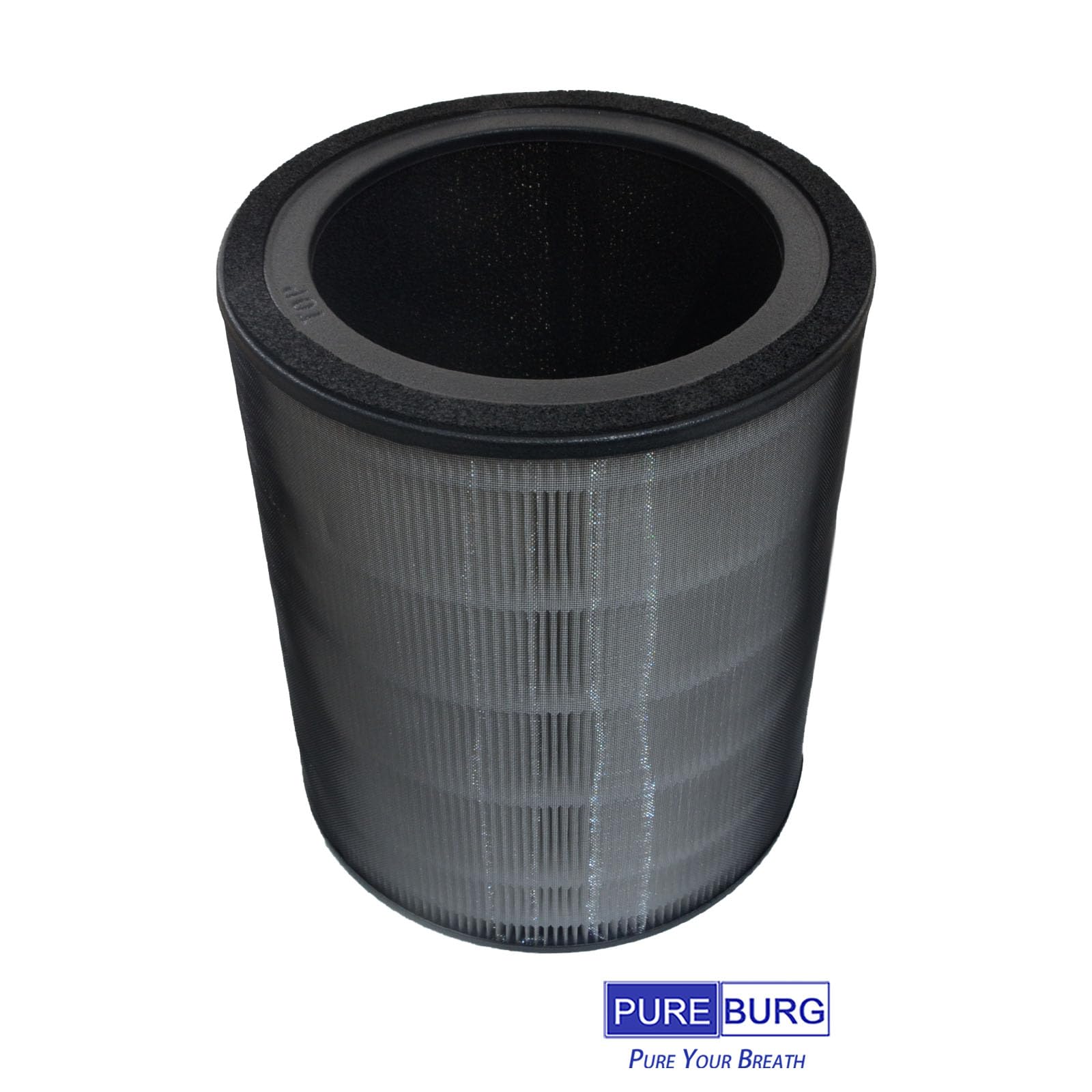 PUREBURG Filter R Genuine HEPA Replacement Filter Compatible with WINIX Zero N (AZNU230-HWE/ AZNU230-HWB) Air Purifier, Part Number # Filter R ( 1712-0088-00), H13 Activated Carbon, Cleans the Air and