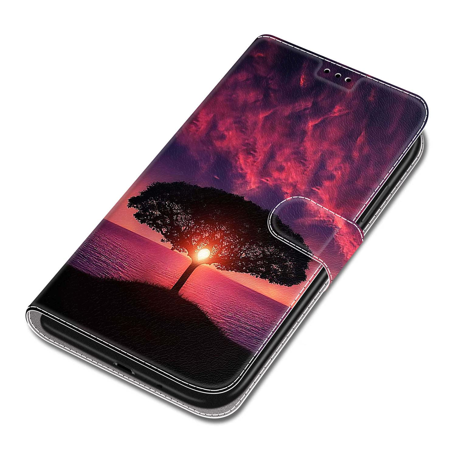 TOMYOU Cover per iPhone 12 Pro Max Custodia, con [Slot per Schede] & [Funzione Stand] Premium Pelle Antiurto Portafoglio Custodia per iPhone 12 Pro Max