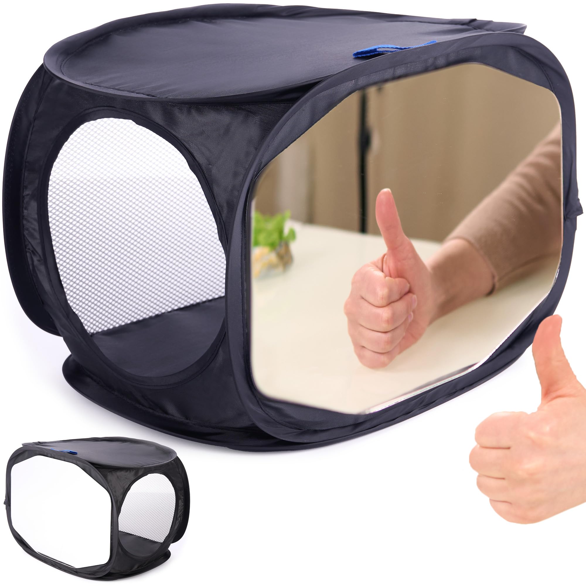 Terapia con Specchio per Rieducazione Mano Post-Ictus | Terapia del Dolore | Mirror Box per Riabilitazione Post-Ictus | Ausilio per Terapia Mano | Box Specchio per PLP CRPS Lesioni Nervose e Altro