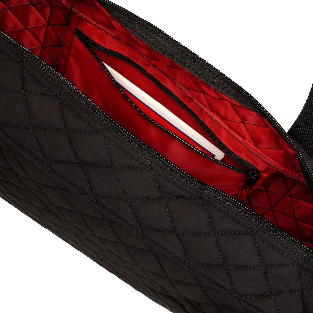 American-Wholesaler Inc. New! - Empty Mahjong Bag - Black Quilted Soft Bag by Linda Li - Empty Bag Only