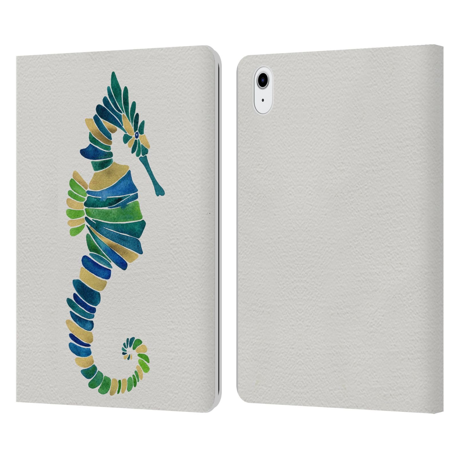Carcasa iPad Air 2020 Cat Coquillette de cuero tipo libro con caballito mar 7