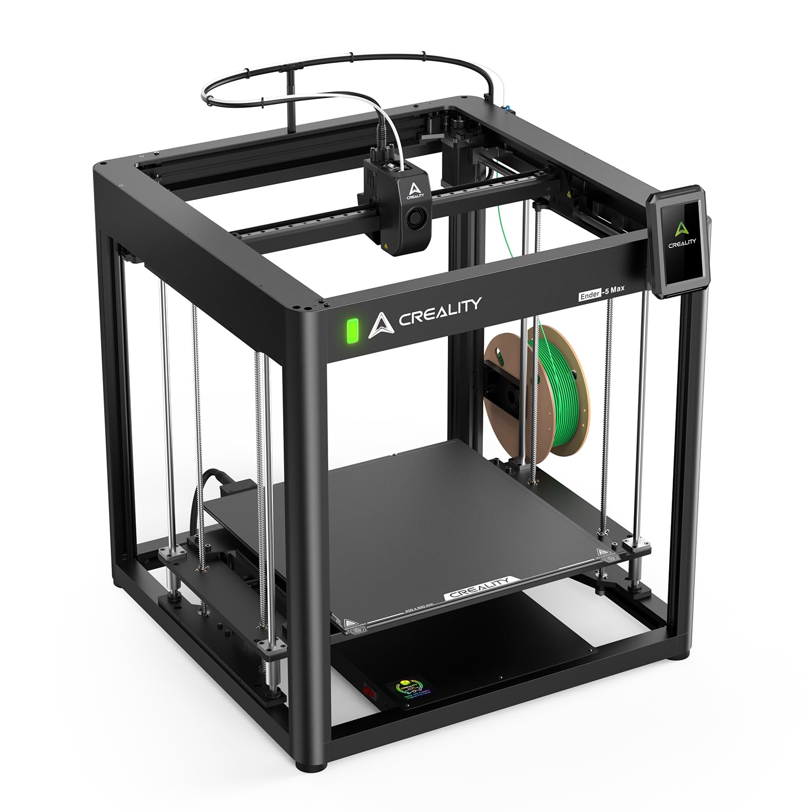 Stampante 3D Ad Alta velocità Ender-5 Max, Piattaforma di Stampa con Livellamento Automatico, velocità di Stampa Elevata 700 Mm/s, Supporto Connessione WiFi per Studenti e Insegnanti (Spina