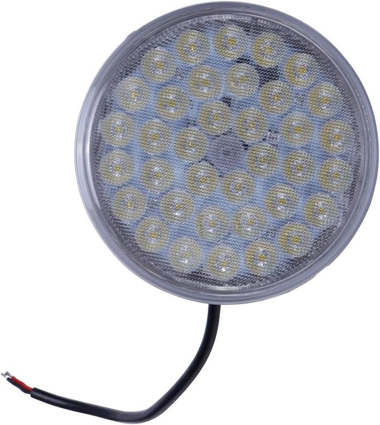 PAR46 LED Sealed Beam Replacement Work Light - 6000K Xenon White, Equivalent to 150W Incandescent Lamp- Ideal for Offroad, Outdoor, Tractor, Boat & Landscape Lighting with Pigtail (Flood Beam)
