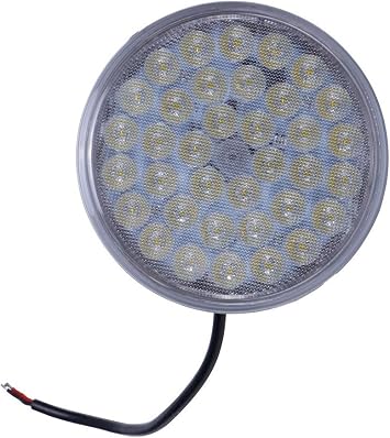 PAR46 LED Sealed Beam Flood Light 36W 2500LM 6000K - Work Light for Tractor Marine Boat Off-Road Agriculture Landscape Outdoor Lighting, IP67 Waterproof 9-32V DC with Pigtail
