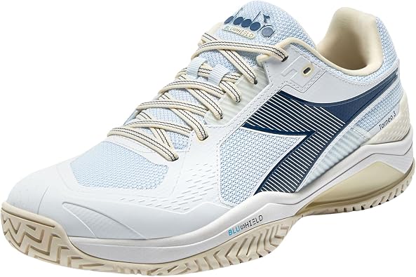 Diadora Mens Blushield Torneo 3 All Ground Tennis Shoe.