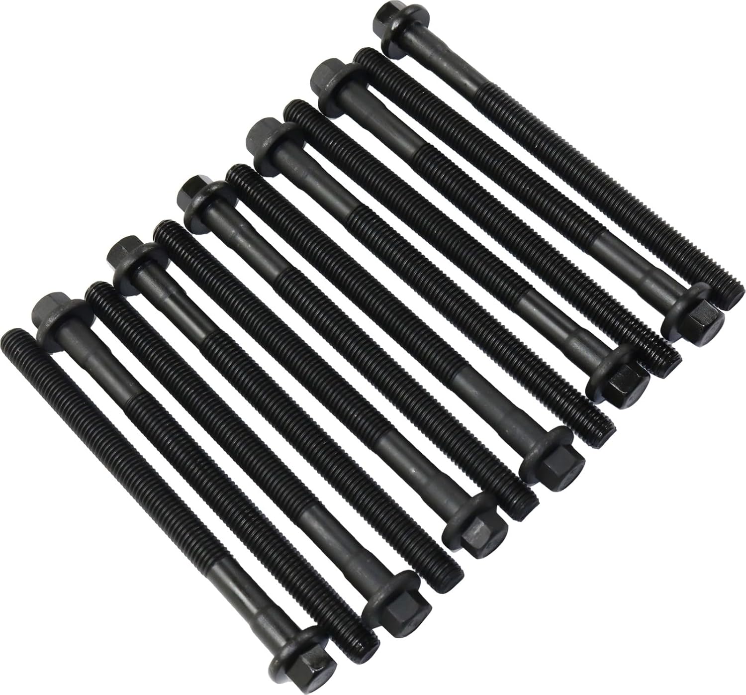 APDTY 177507 Cylinder Head Bolt, Set of 12