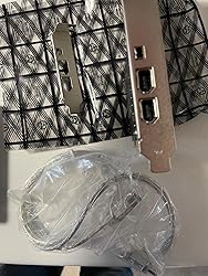 FebSmart 4 Ports PCIE Firewire 400 1394A Expansion Card, Texas Instruments TI TSB43AB23, Plug And Play On Windows And MAC Desktop PCs, 3X 6Pin And 1X 4Pin 1394A Ports, 400Mbps Max